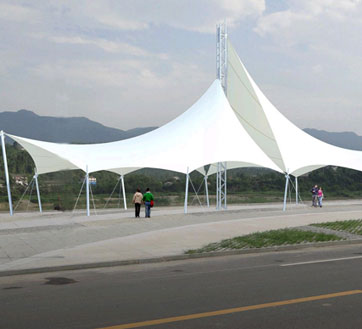 广场景观建筑