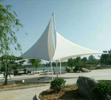 广场景观建筑膜结构